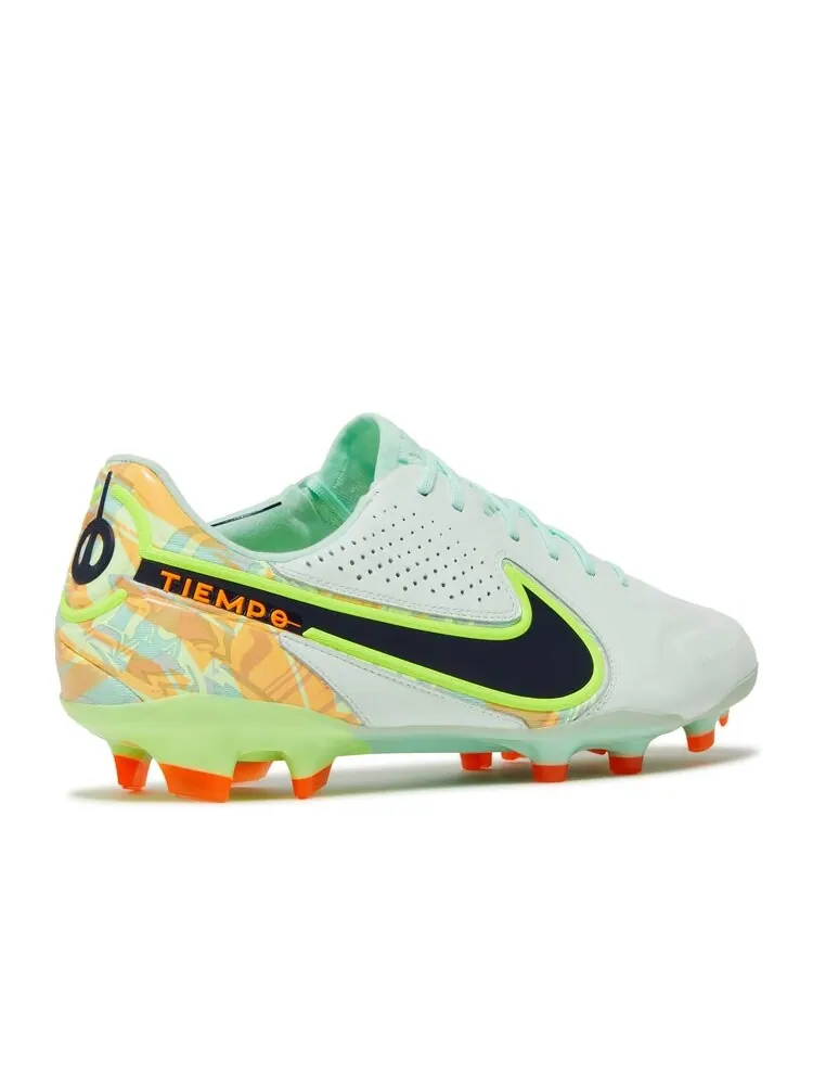 Кроссовки Nike Tiempo Legend 9 Elite FG — изображение 3 из 4, зеленый