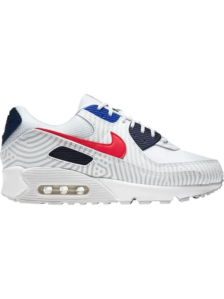 Кроссовки Nike Air Max 90 GS 'Euro Tour' — изображение 1 из 1, белый