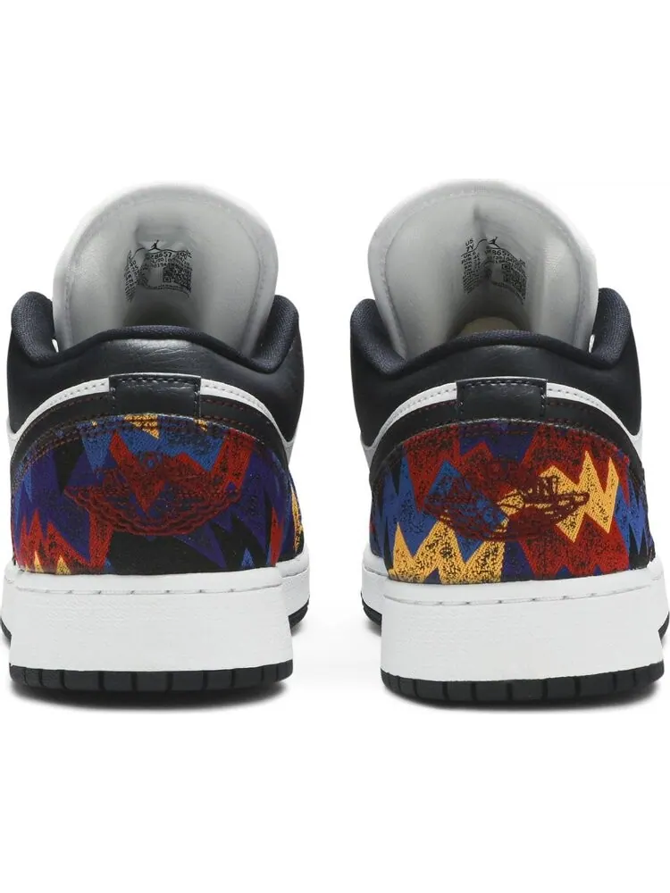 Кроссовки Air Jordan 1 Low SE GS Nothing But Net — изображение 6 из 8, белый