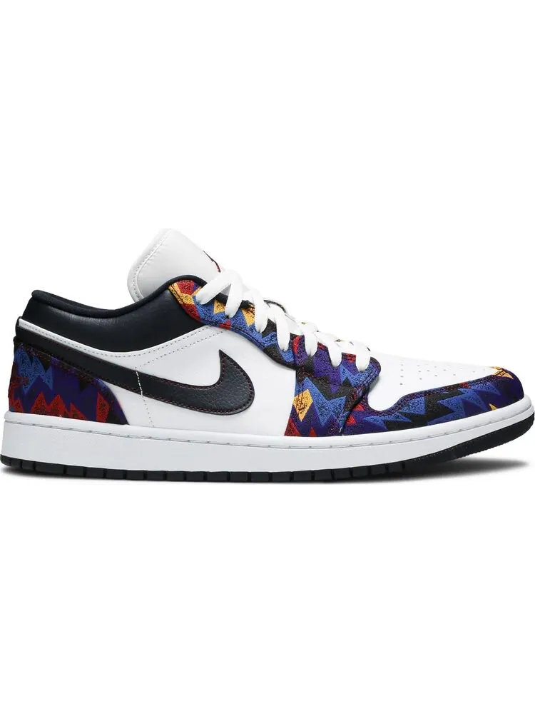 Кроссовки Air Jordan 1 Low SE Nothing But Net — изображение 1 из 8, белый