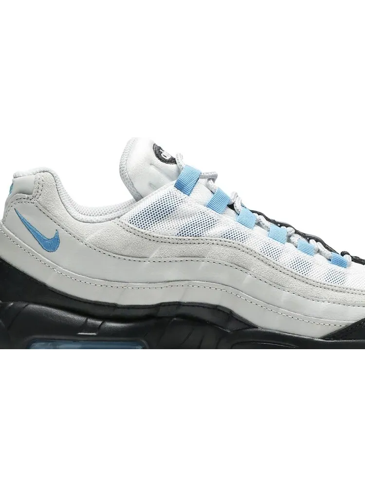Кроссовки Nike Air Max 95 'Laser Blue' — изображение 2 из 8, серый