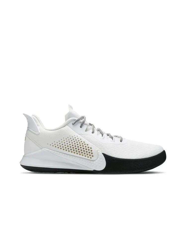 Кроссовки Mamba Fury 'White Metallic Gold' — изображение 1 из 8