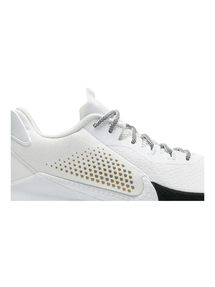 Кроссовки Mamba Fury 'White Metallic Gold' — изображение 2 из 8