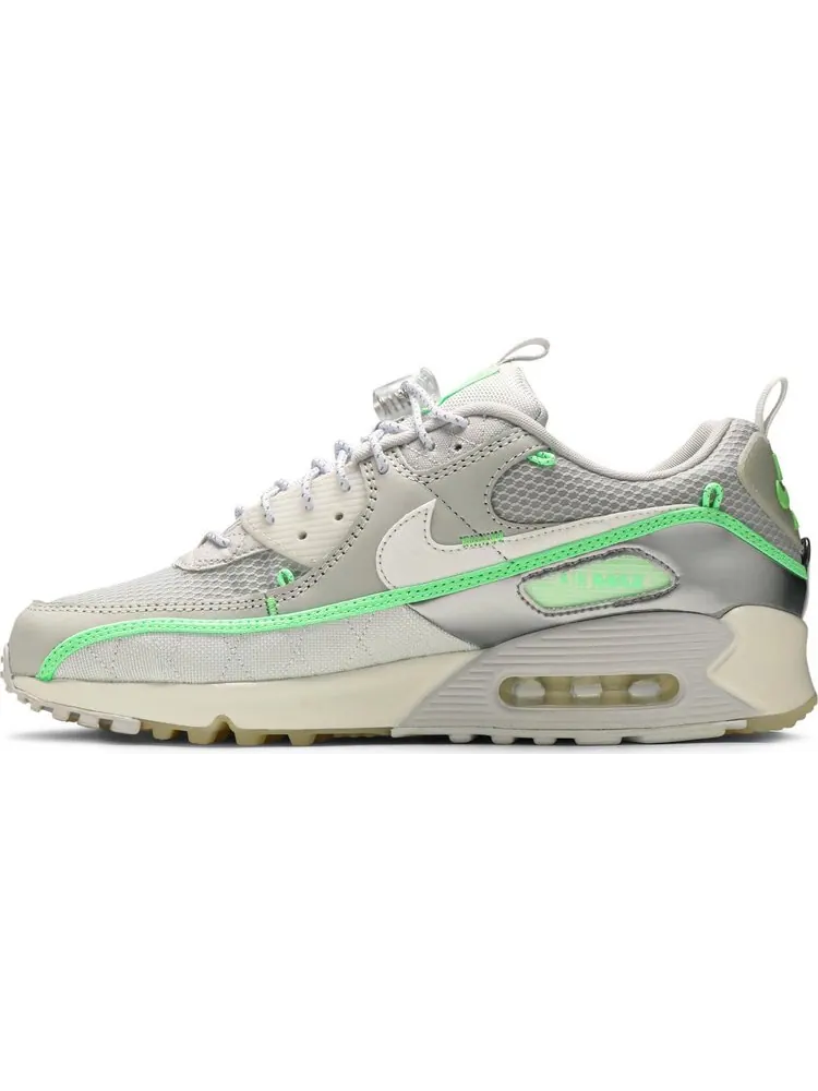 Кроссовки Nike Air Max 90 'Sail Neon Green' — изображение 3 из 8, зеленый