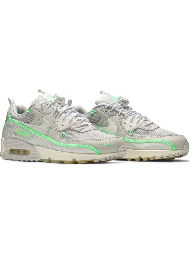 Кроссовки Nike Air Max 90 'Sail Neon Green' — изображение 8 из 8, зеленый