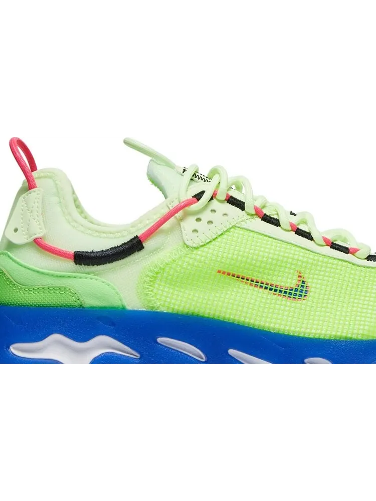 Кроссовки Nike React Live Premium 'Barely Volt Hyper Royal' — изображение 2 из 8, зеленый