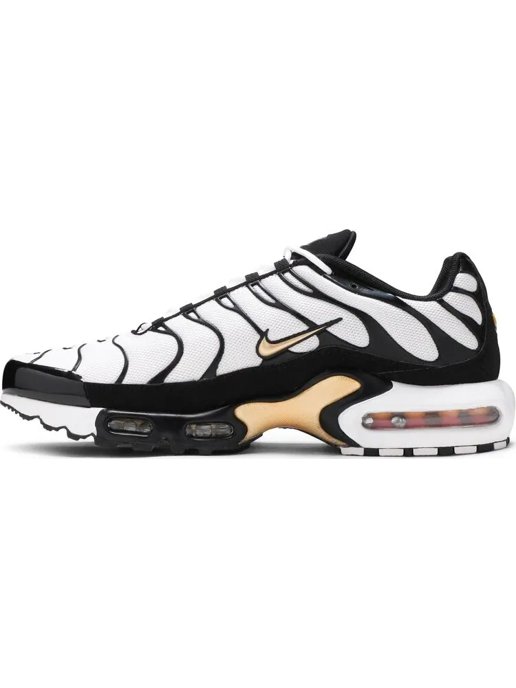 Кроссовки Nike Air Max Plus 'White Metallic Gold' — изображение 3 из 8, белый