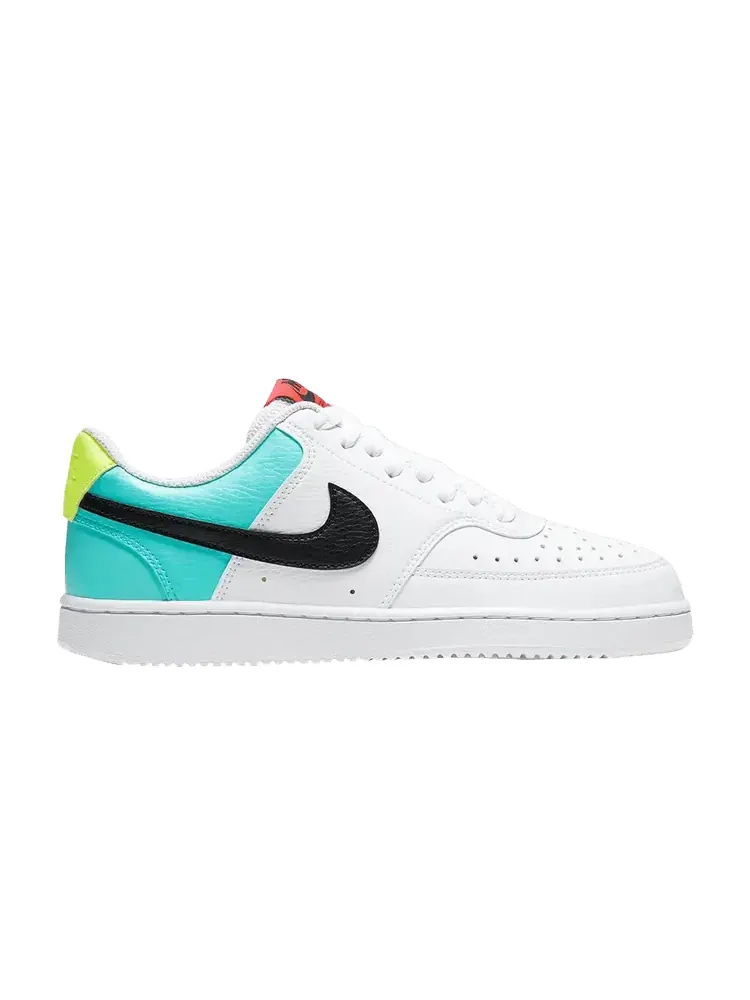 Кроссовки Nike Wmns Court Vision Low 'White Multi' — изображение 1 из 1, белый/мульти