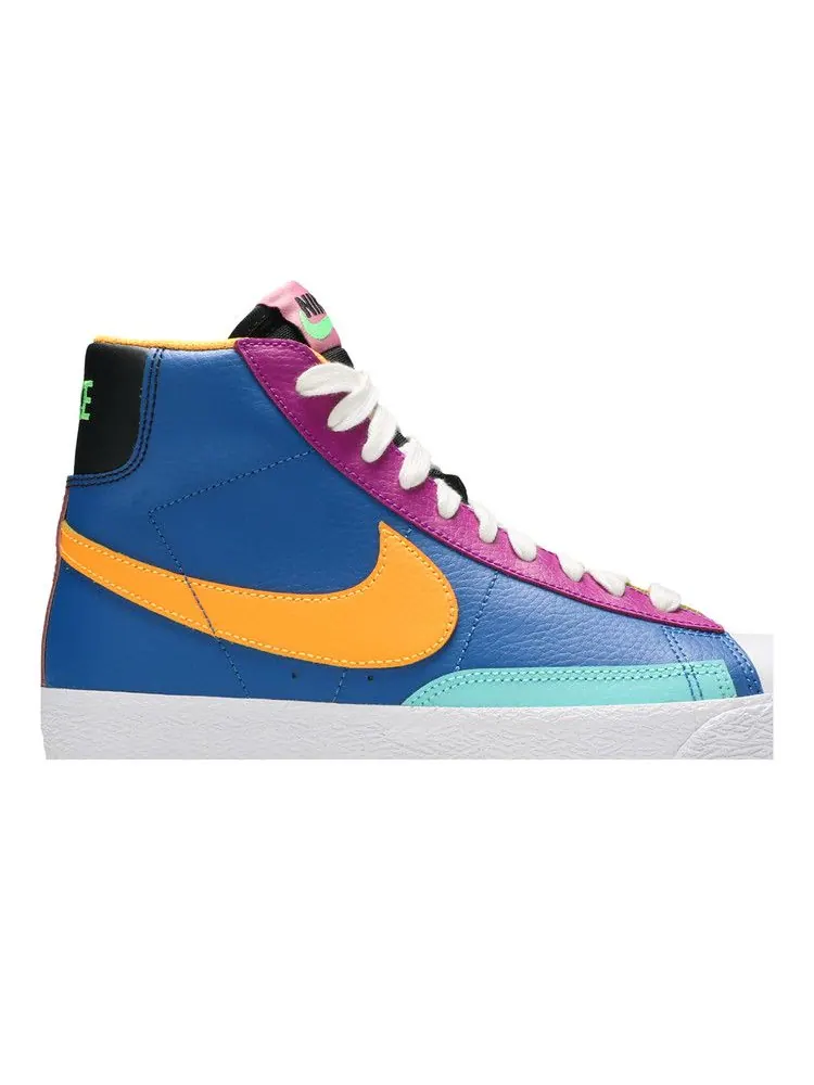 Кроссовки Nike Blazer Mid GS 'Aurora Purple Orange' — изображение 3 из 9