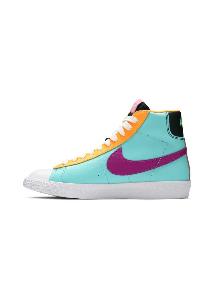 Кроссовки Nike Blazer Mid GS 'Aurora Purple Orange' — изображение 4 из 9