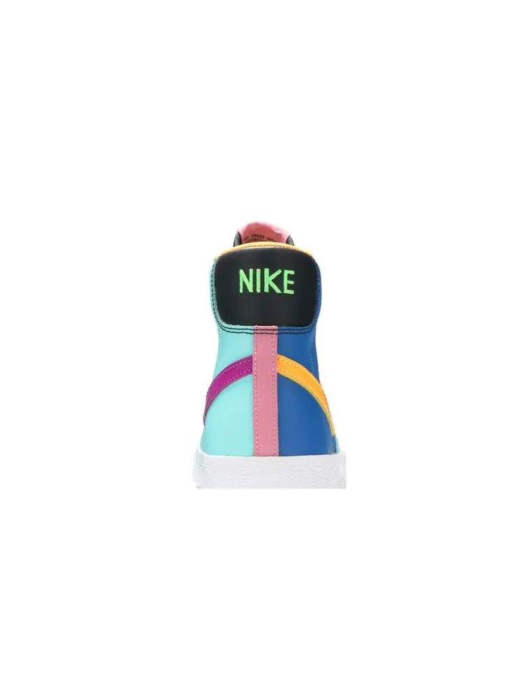 Кроссовки Nike Blazer Mid GS 'Aurora Purple Orange' — изображение 8 из 9
