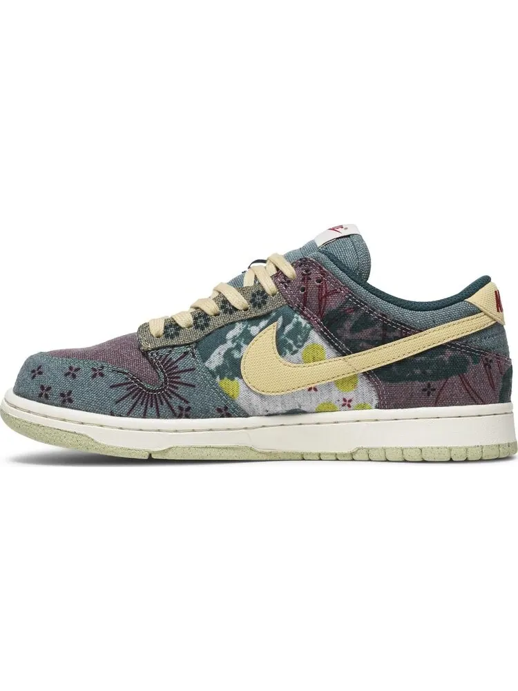 Кроссовки Nike Dunk Low 'Community Garden' — изображение 3 из 8, мульти