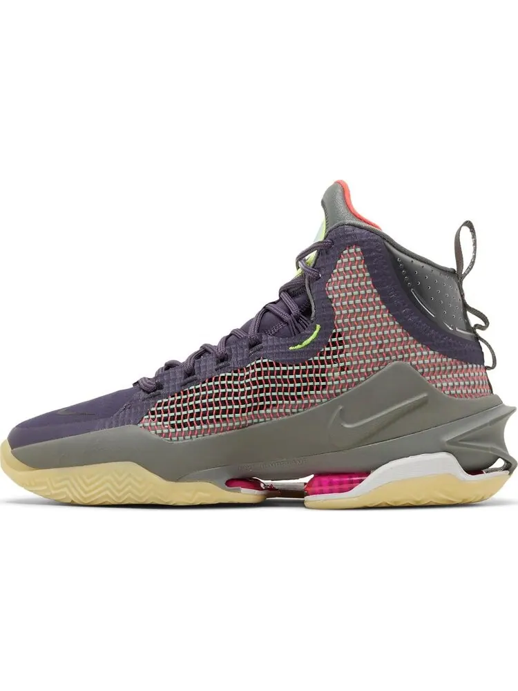 Кроссовки Nike Air Zoom GT Jump 'Chaos' — изображение 3 из 8, серый