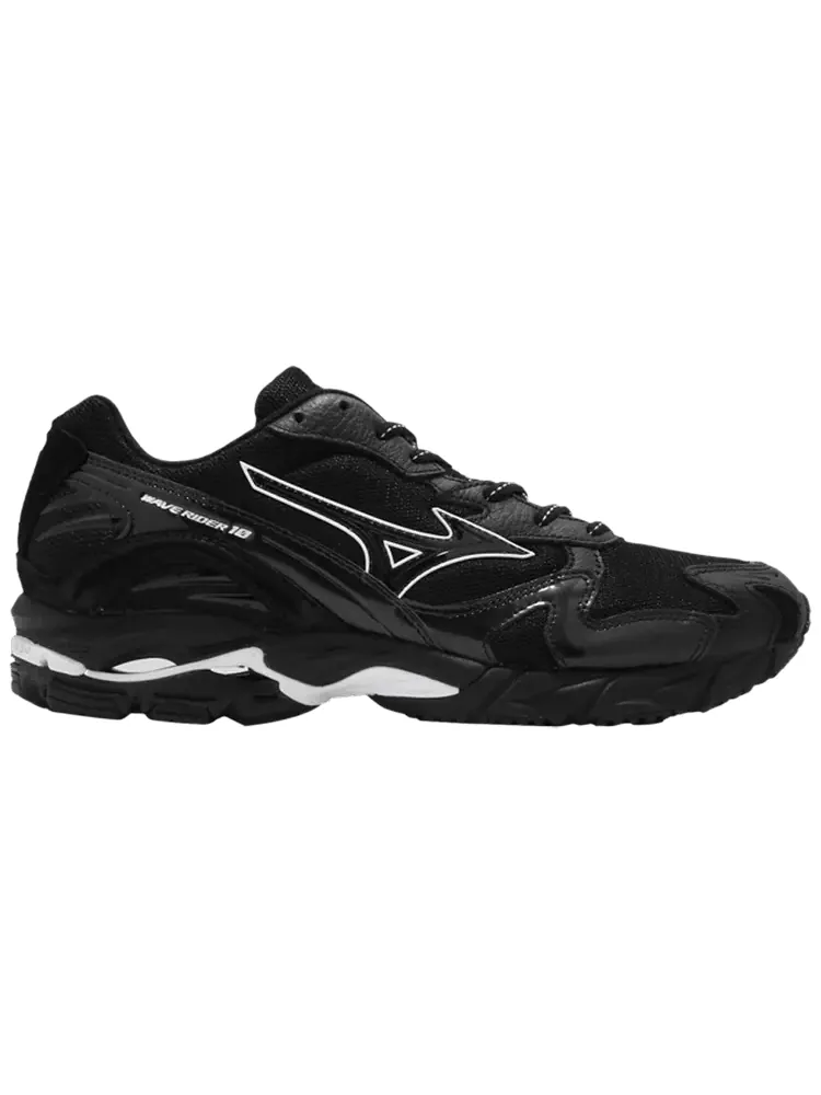 Кроссовки Mizuno Wave Rider 10 'Black' — изображение 1 из 1, черный