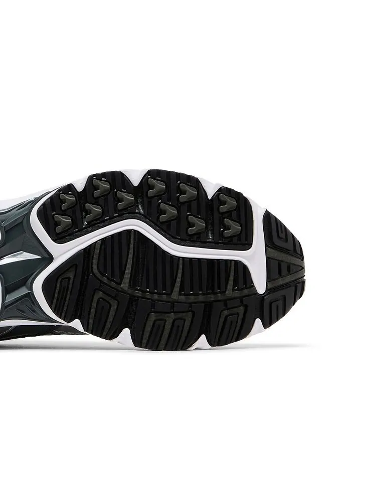 Кроссовки Mizuno Wave Rider 10 White Silver Black — изображение 5 из 6, белый серебристый черный