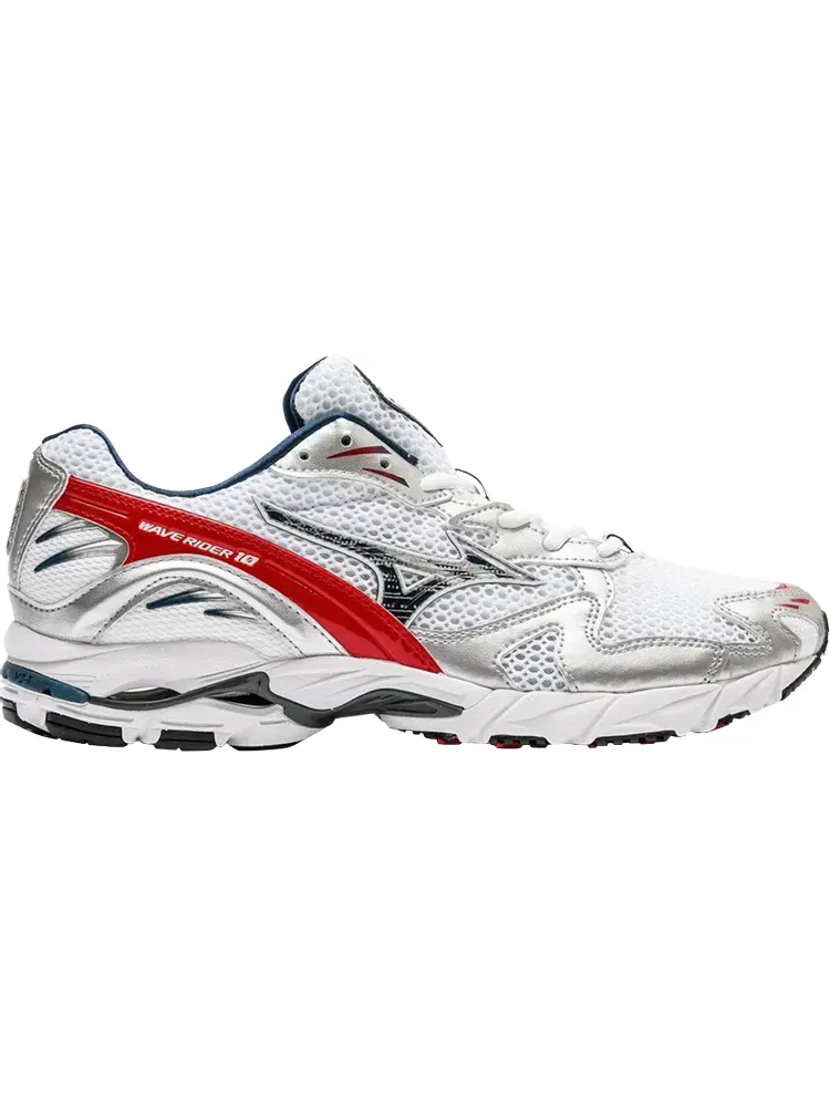 Кроссовки Wave Rider 10 'OG Pack - High Risk Red' — изображение 1 из 1, белый