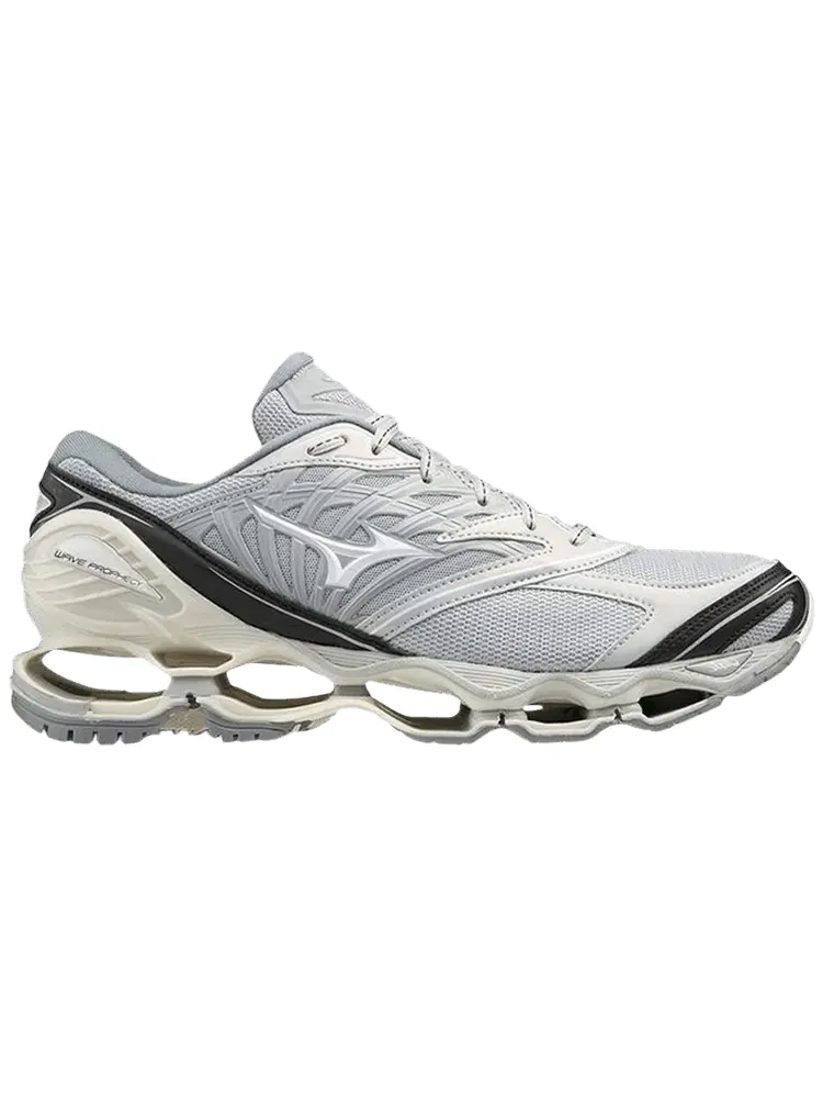 Кроссовки Mizuno Wave Prophecy LS 'Grey' — изображение 1 из 1, серый
