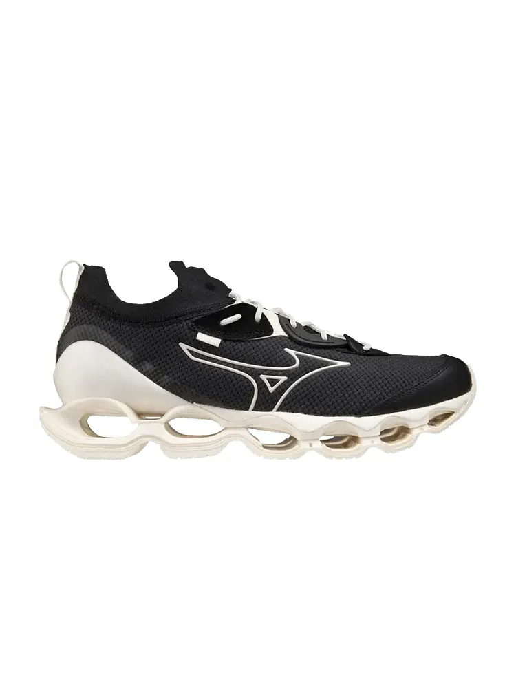 Кроссовки Mizuno Wave Prophecy B 'Black White' — изображение 1 из 1, черный/белый