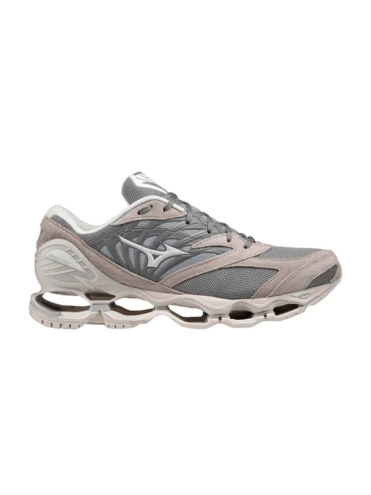 Кроссовки Mizuno Wave Prophecy LS 'Mockingbird' — изображение 1 из 1, белый/серый
