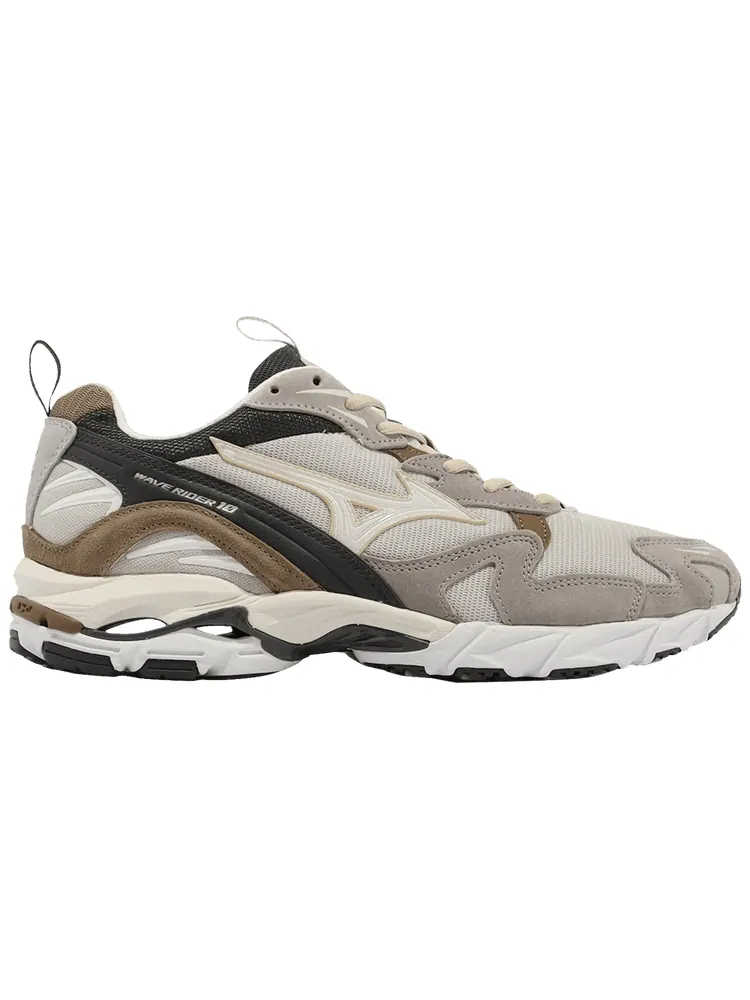 Кроссовки Mizuno Wave Rider 10 'Silver Cloud' — изображение 1 из 1, серебристый