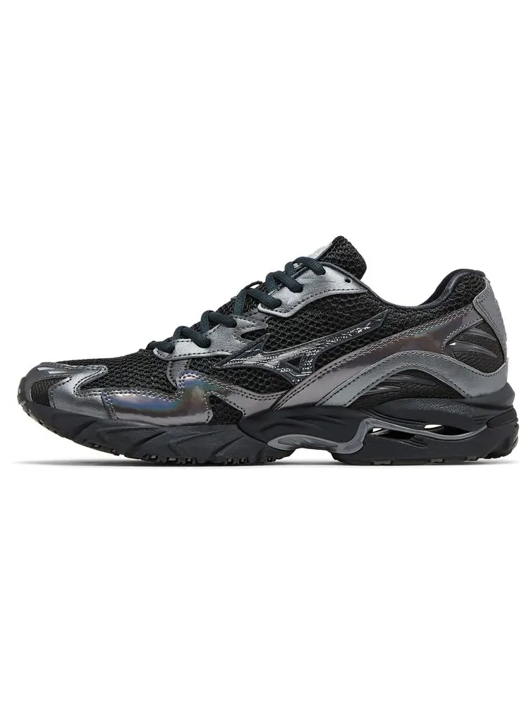 Кроссовки Mizuno Wave Rider 10 'Black Sand Metallic Grey' — изображение 3 из 8, черный