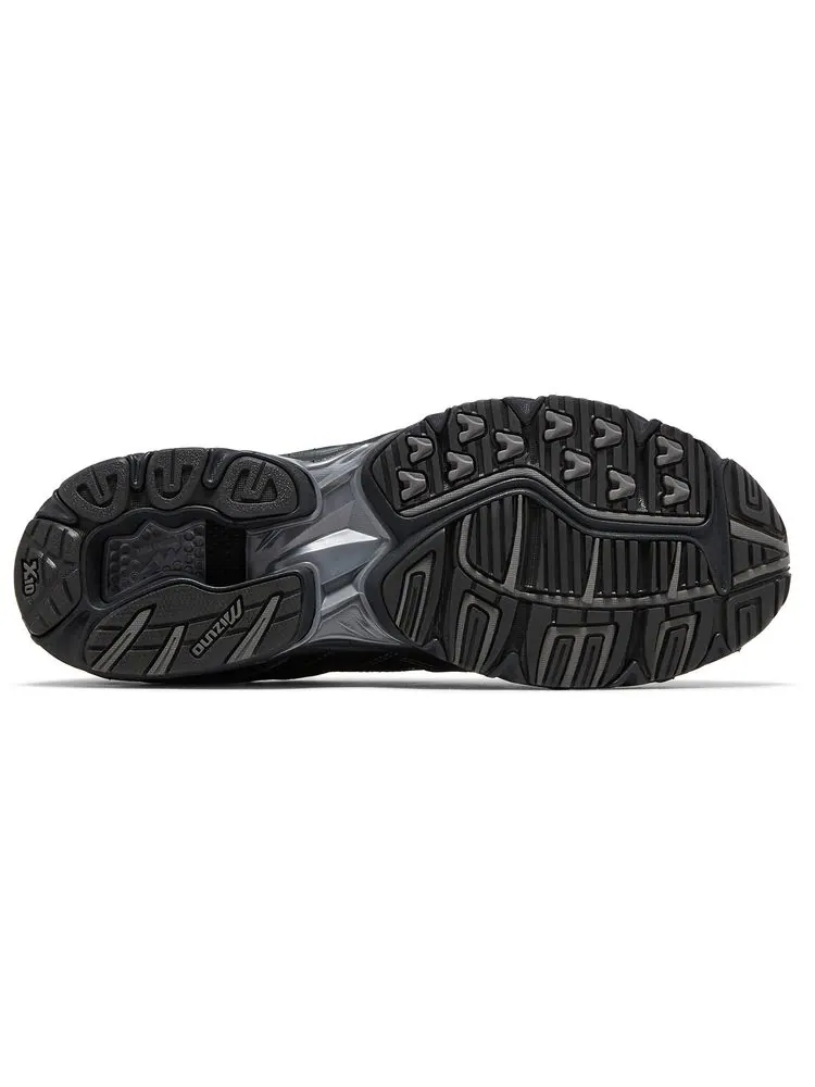 Кроссовки Mizuno Wave Rider 10 'Black Sand Metallic Grey' — изображение 4 из 8, черный