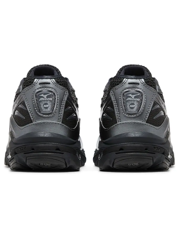 Кроссовки Mizuno Wave Rider 10 'Black Sand Metallic Grey' — изображение 6 из 8, черный