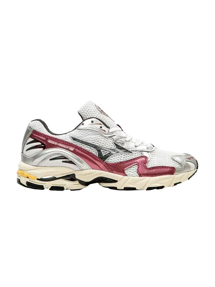 Кроссовки Mizuno Wave Rider 10 — изображение 1 из 1, серебристый красный