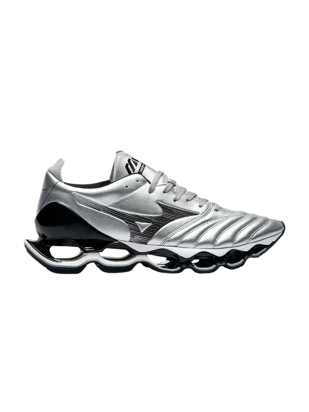 Кроссовки Mizuno Wave Prophecy Morelia Neo — изображение 1 из 1, серебристый/черный