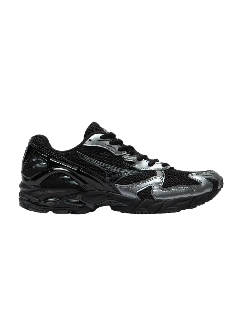 Кроссовки Mizuno Wave Rider 10 — изображение 1 из 1, черный/серебристый