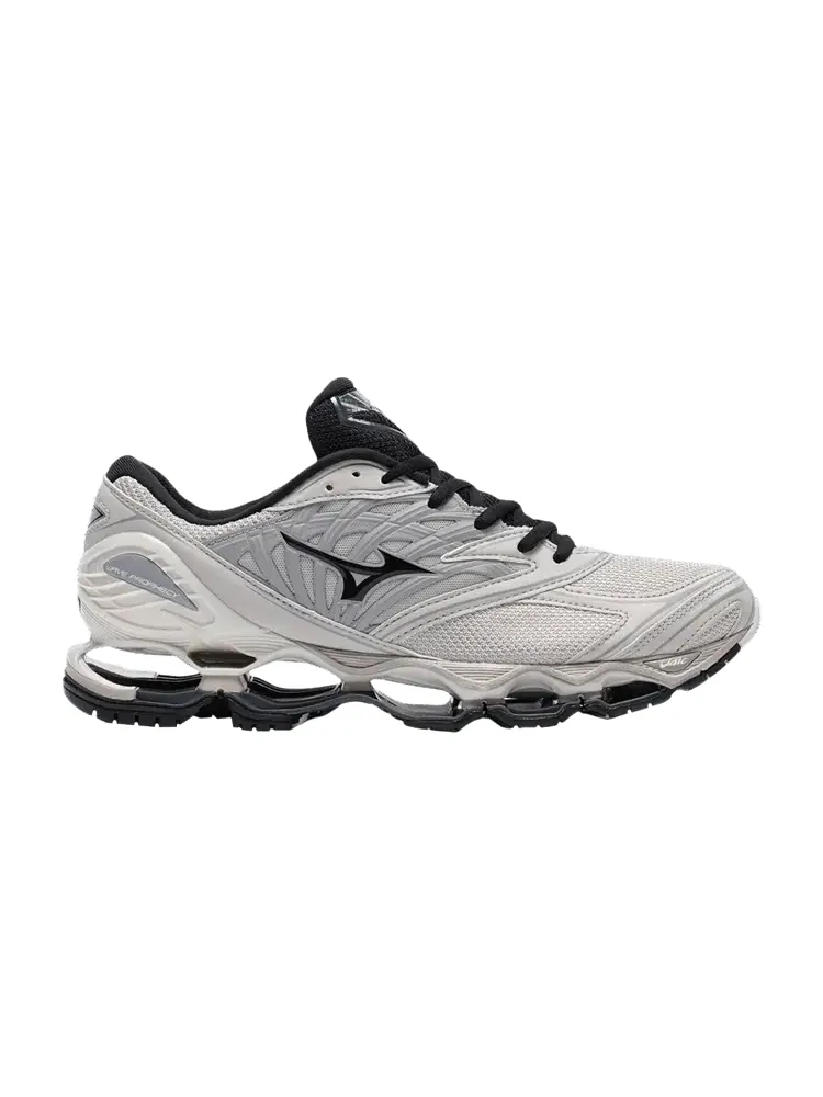 Кроссовки Mizuno Wave Prophecy LS Silver Cloud Black — изображение 1 из 1, серебристый черный