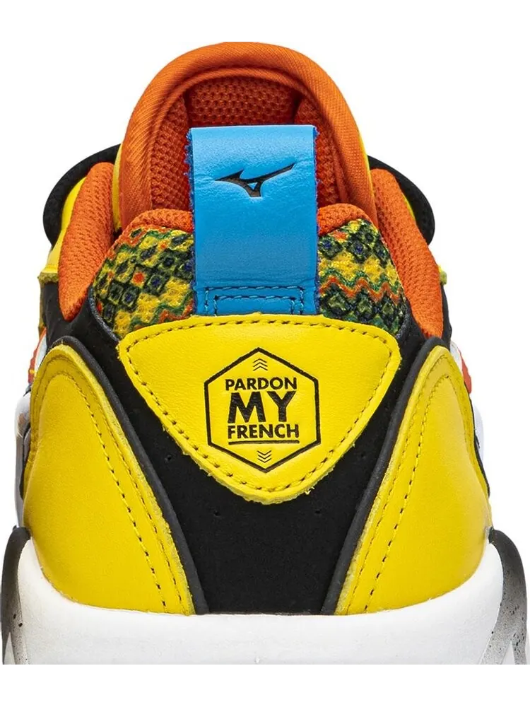 Кроссовки Pardon My French x Wave Rider 1 African Fabric — изображение 7 из 8, желтый