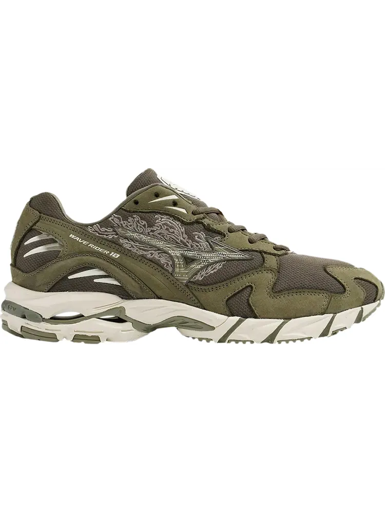 Кроссовки Maharishi x Wave Rider 10 Fire Phoenix — изображение 1 из 1, зеленый