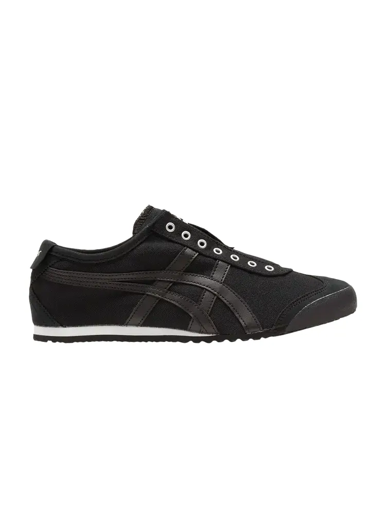 Кроссовки Onitsuka Tiger Mexico 66 Slip-On — изображение 1 из 1, черный