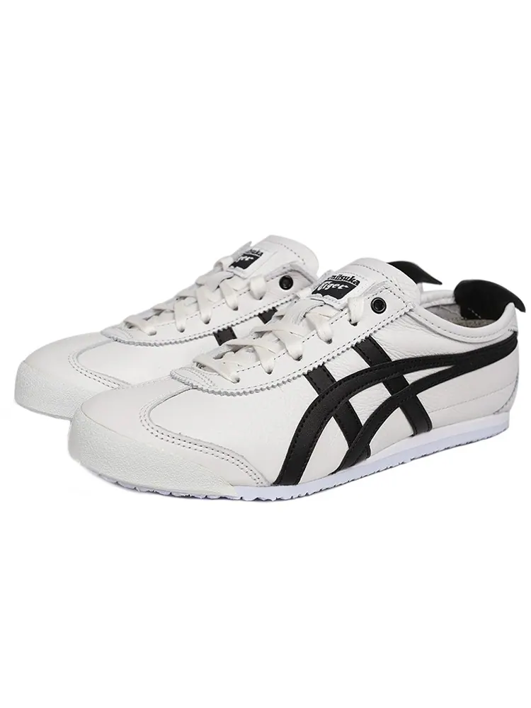 Кроссовки Onitsuka Tiger Mexico 66 — изображение 2 из 5, белый/черный