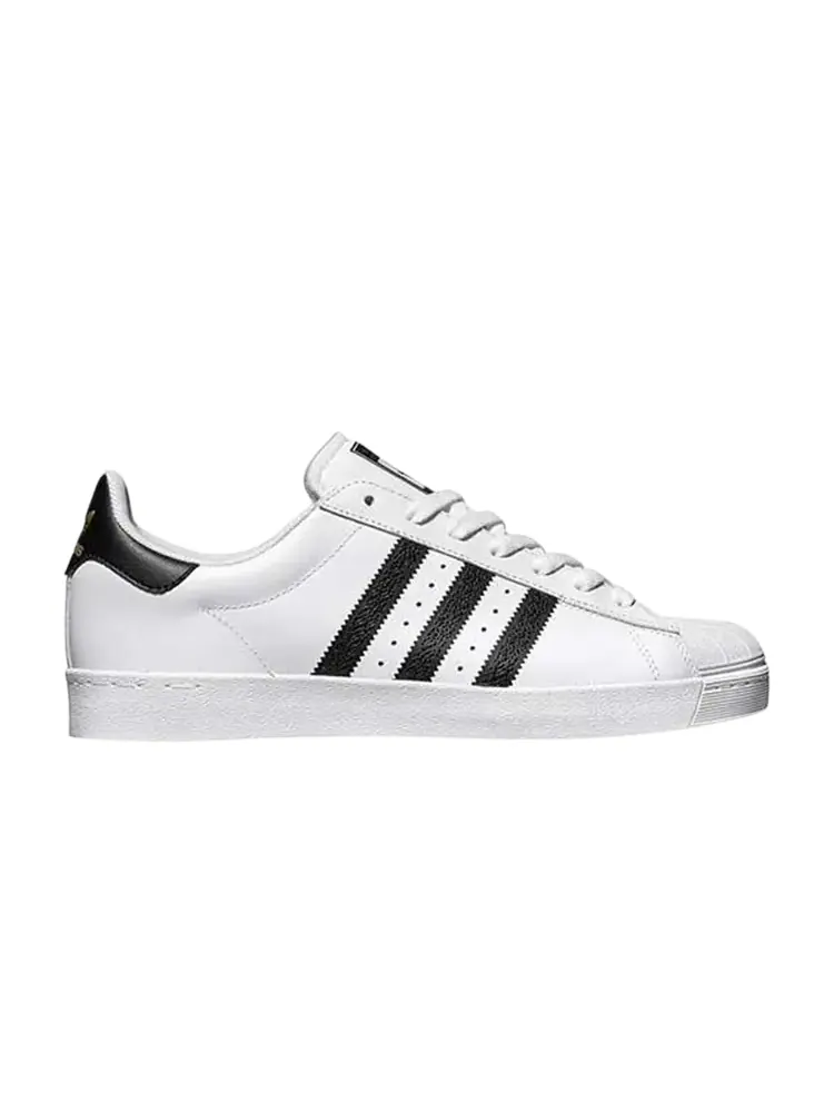 Кроссовки Adidas Superstar Vulc ADV 'White Black' — изображение 1 из 1, белый