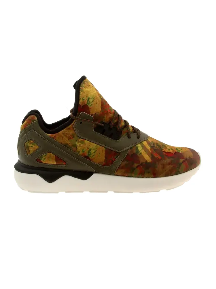 Кроссовки Adidas Tubular Runner 'Leaf Camo' — изображение 1 из 1, красный