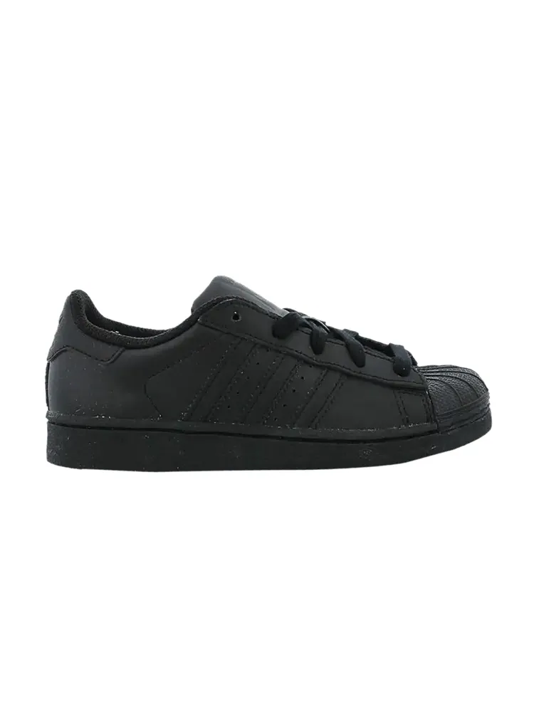 Кроссовки adidas Superstar Infant 'Triple Black' — изображение 1 из 1, черный/черный/черный