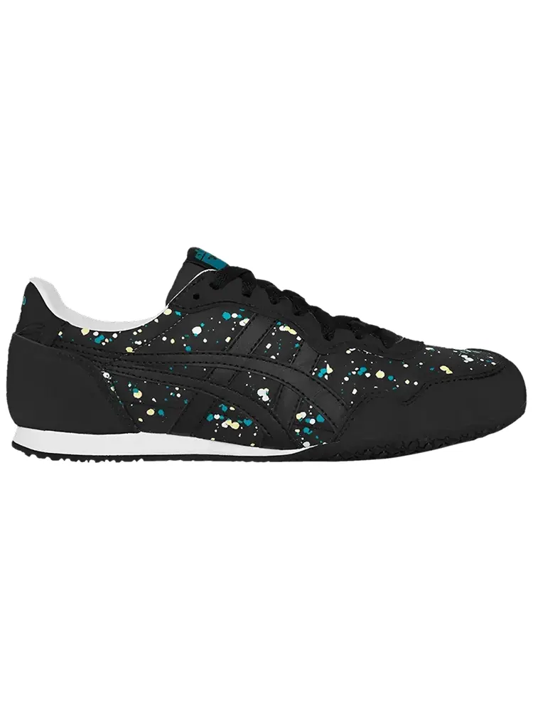 Кроссовки Onitsuka Tiger Wmns Serrano 'Black Paint Splatter' — изображение 1 из 1, черный