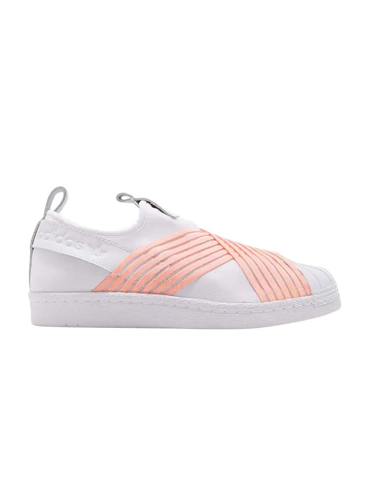 Кроссовки Adidas Wmns Superstar Slip On 'Clear Orange' — изображение 1 из 1, оранжевый