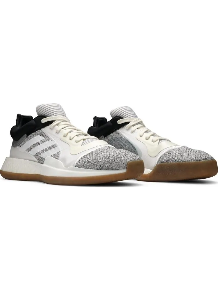 Кроссовки Adidas Marquee Boost Low 'White Gum' — изображение 8 из 8, серый
