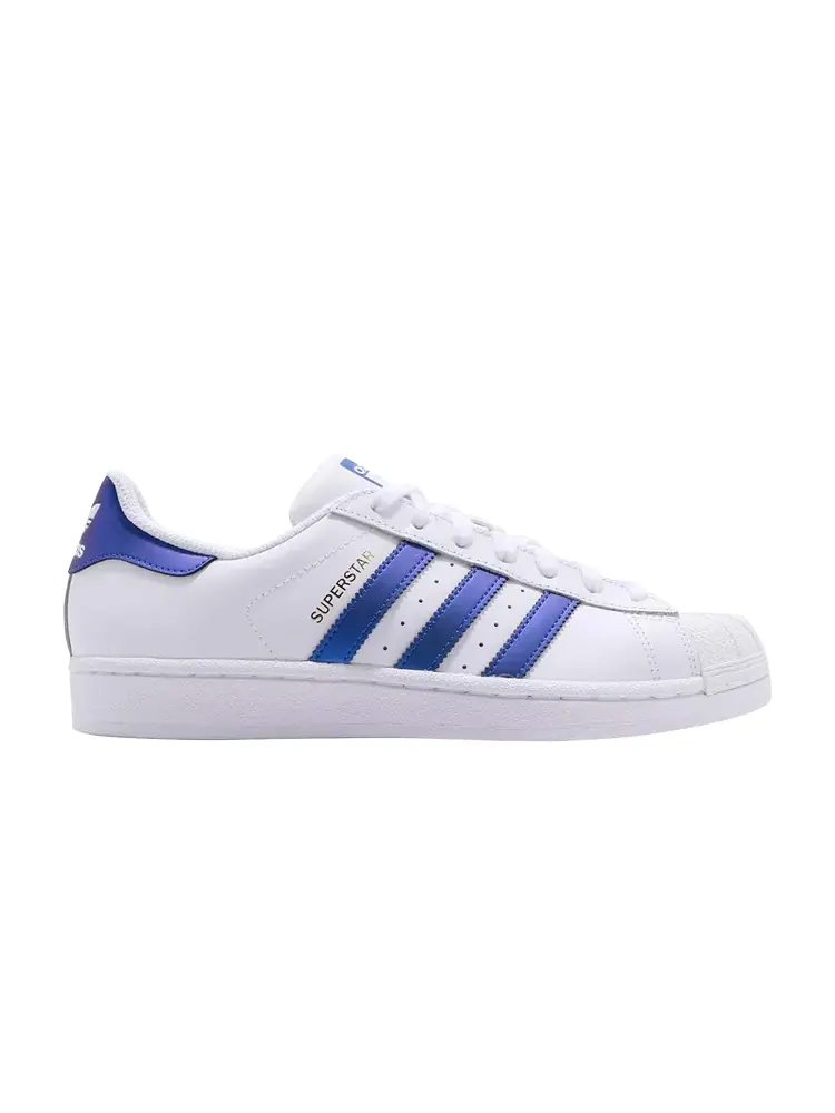 Кроссовки Adidas Superstar 'White Core Navy' — изображение 1 из 1, белый