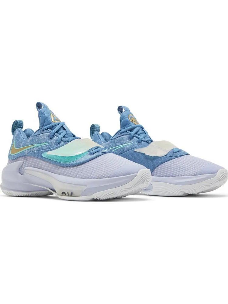 Кроссовки Nike Zoom Freak 3 EP 'Freezing Time' — изображение 2 из 8, синий