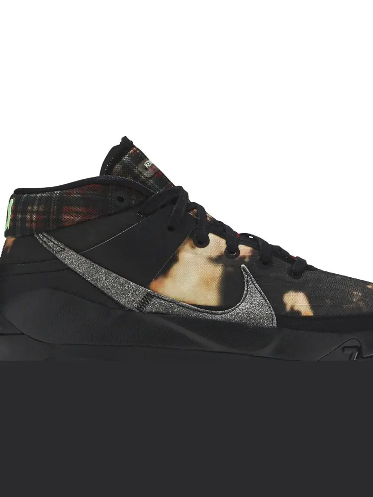 Кроссовки Nike KD 13 'Bleach Plaid' — изображение 2 из 8, черный