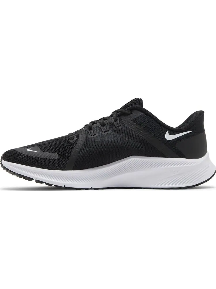 Кроссовки Nike Quest 4 'Black White' — изображение 3 из 8, черный