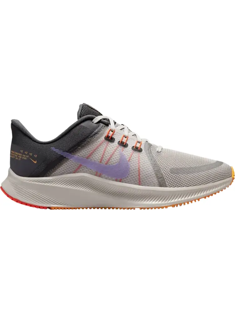 Кроссовки Nike Quest 4 'Cobblestone Psychic Purple' — изображение 1 из 1, серый