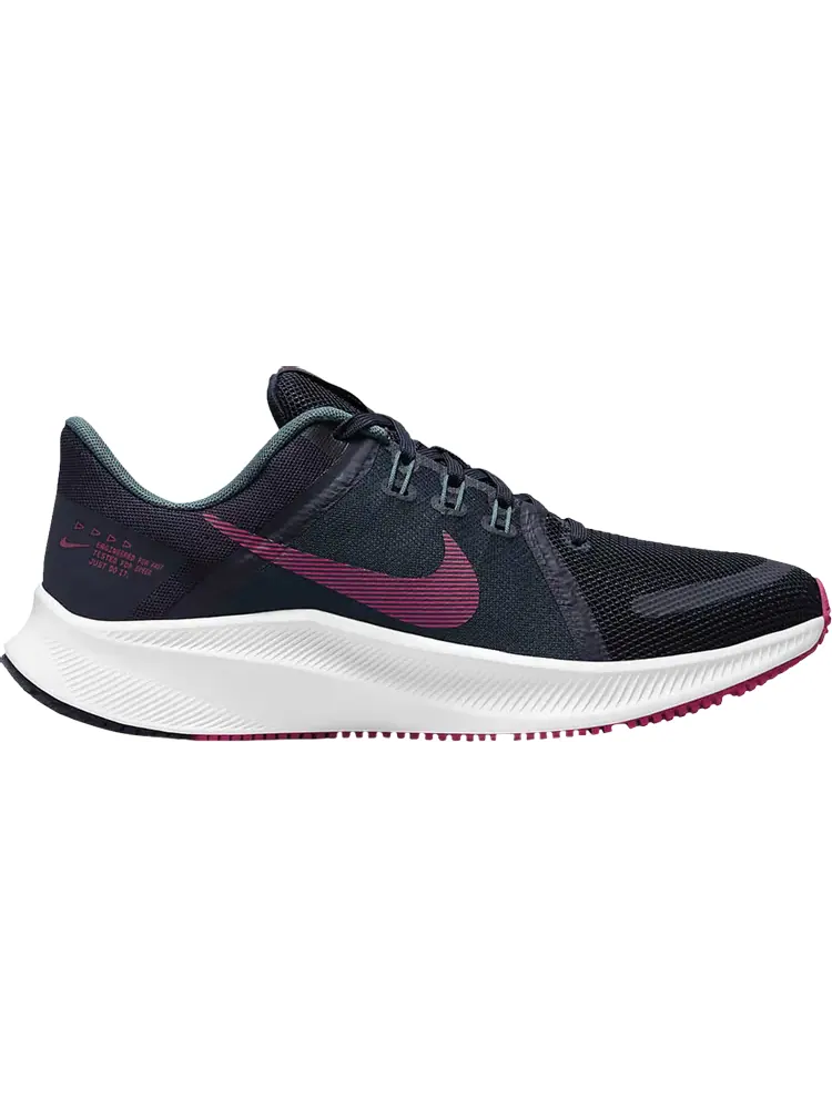 Кроссовки Nike Wmns Quest 4 'Blackened Blue Rush Pink' — изображение 1 из 1, синий