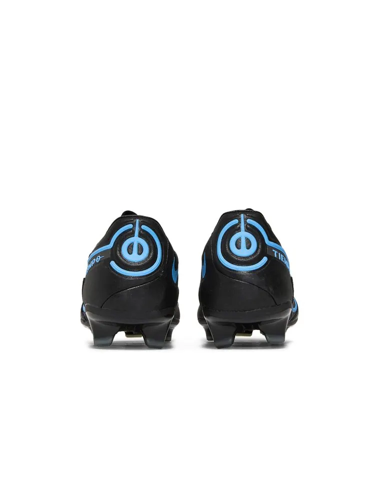Кроссовки Tiempo Legend 9 Pro FG 'Black Blue Hero' — изображение 6 из 8, черный синий
