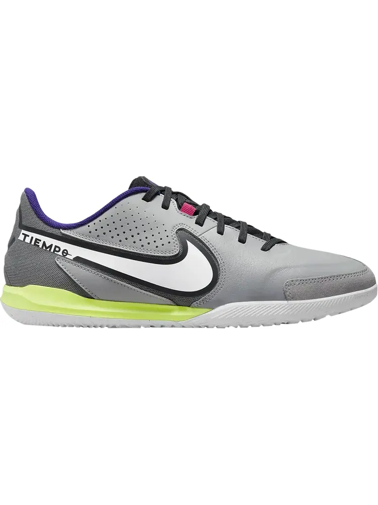 Кроссовки Nike Tiempo Legend 9 Academy IC 'Light Smoke Grey Volt' — изображение 1 из 1, серый