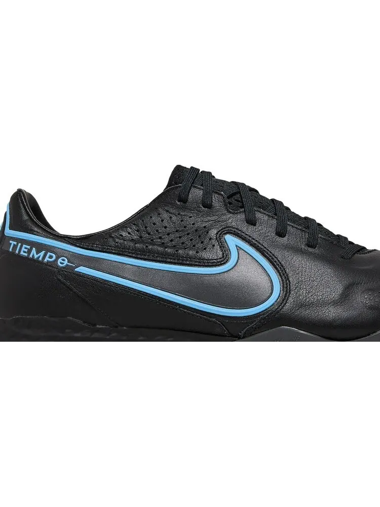Кроссовки Nike React Tiempo Legend 9 Pro TF 'Black Iron Grey' — изображение 2 из 8, черный